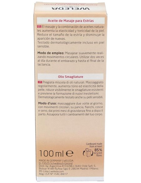 Aceite de Masaje para las Estrías 100ml  de Weleda