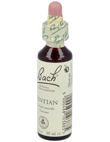 Flores Bach Gentian Genciana 20Ml. de Flores Bach Original