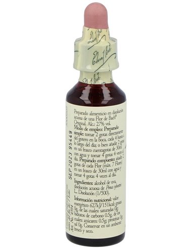 Flores Bach Pine Pino Silvestre 20Ml. de Flores Bach Origina