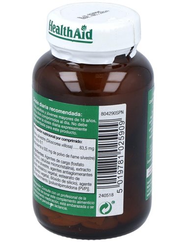 Ñame Silvestre (Wild Yam) 60Comp. Health Aid de Health Aid