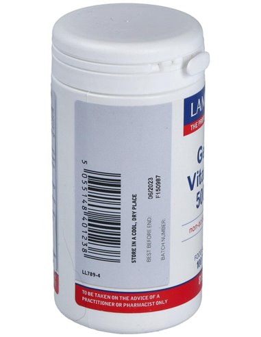 Gentle Vitamina C 500 mg (Forma suave, no ácida) de Lamberts