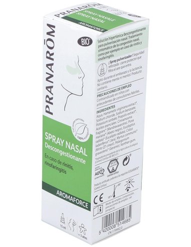 Aromaforce Nasal Spray 15Ml. de Pranarom P.Acabado