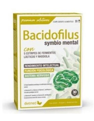 Bacidofilus Symbio Mental 30Cap. de Dietmed
