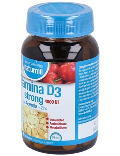 Vitamina D3 Strong 4000Ui 90Comp. de Dietmed