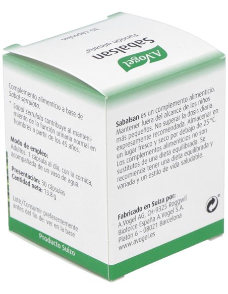 Sabalsan  30Cap. de A.Vogel