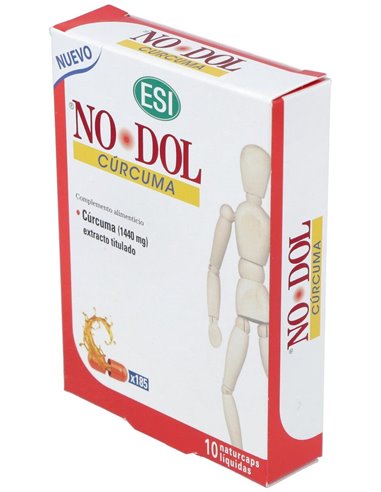 No Dol Curcuma 10Cap. Liquida de Trepatdiet-Esi