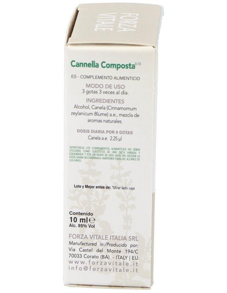 Canela Composta (Plata) Metal Espagirico 10Ml. de Forza Vitale