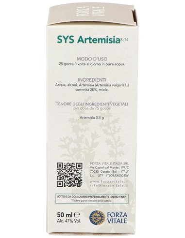 Sys.Artemisia (Artemisa) 50Ml. de Forza Vitale