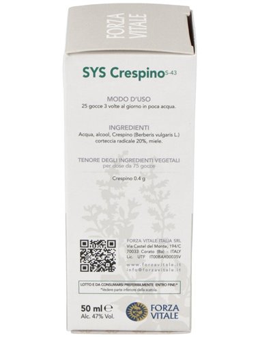 Sys.Crespino 50Ml. de Forza Vitale