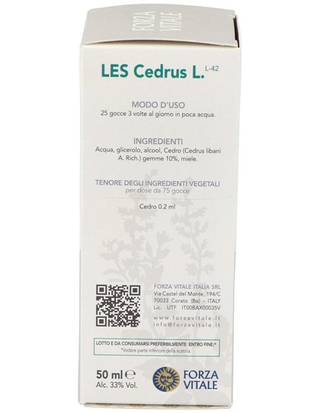 Les Cedrus Libani 50Ml. de Forza Vitale