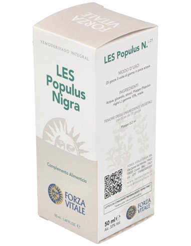 Les Populus Nigra Chopo Negro 50Ml. de Forza Vitale