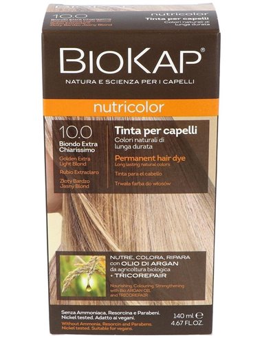 Tinte Rubio Extra Claro 140Ml. ·10.0 de Biokap