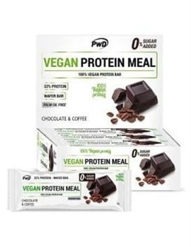 Vegan Protein Meal Barritas Choco-Coffee 12Uds. de Pwd
