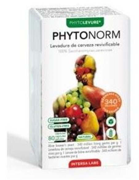 Phytonorm (Levadura De Cerveza) 80Cap de Intersa