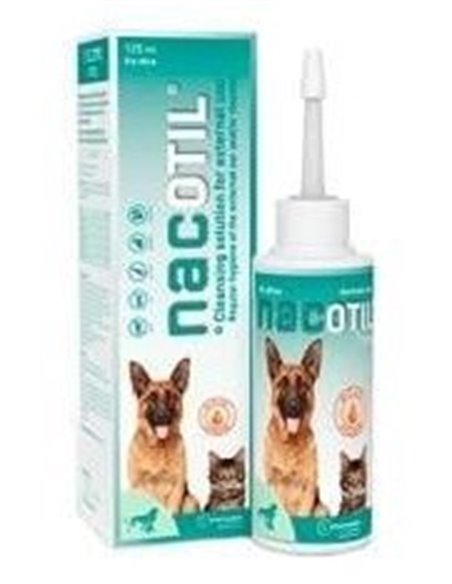 Nacotil Solucion Otica 125Ml de Opko Pharmadiet Vet