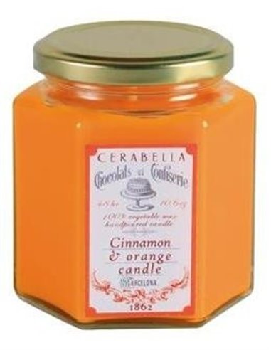 Vela Tarro Sucreg11 Cinnamon-Orange 8X10Cm 1Ud. de Cerabella