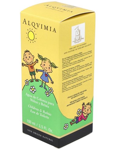Agua De Colonia Para Niños Y Bebes 100Ml. de Alqvimia
