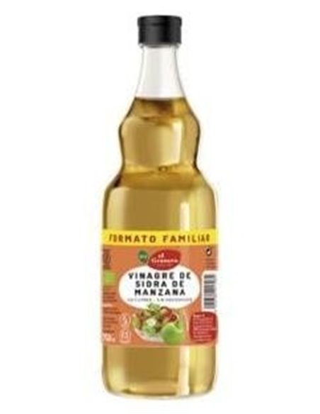 Vinagre De Manzana Sin Filtrar 750Ml. Bio Vegan de El Granero