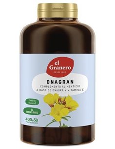 Aceite De Onagra 400+50Perlas de El Granero