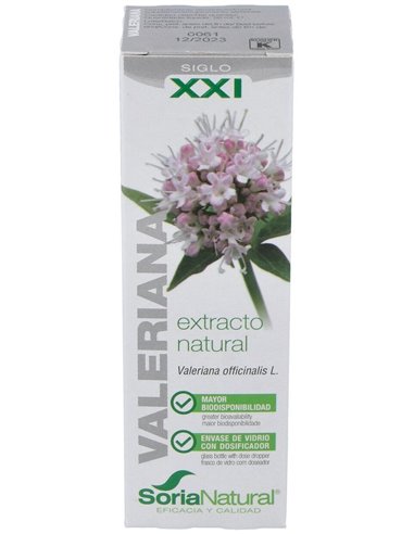 Ext. Valeriana Xxi 50Ml. S/Al de Soria Natural