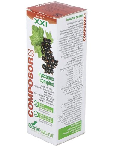 Composor 23 Hyssopus Complex Xxi 50Ml. de Soria Natural