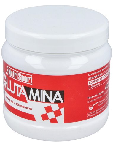 L-Glutamina Polvo 400Gr. de Nutrisport