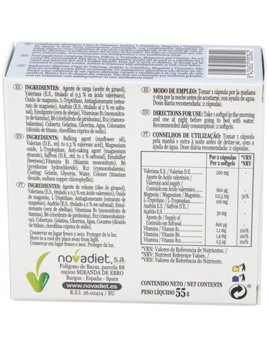 Estresal 60Cap. de Novadiet