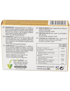 Curcurina Envase de 30 cápsulas vegetales. de Novadiet