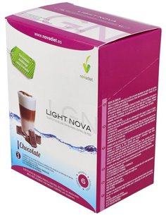 Light Nova Batido Chocolate 6Sbrs. de Novadiet