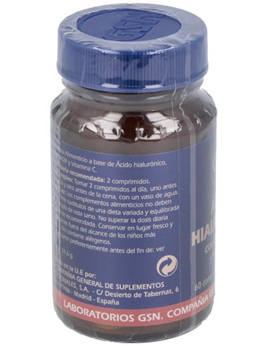 Ácido Hialurónico 60 Comprimidos de GSN