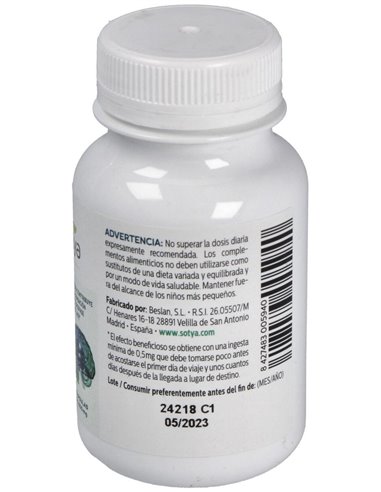 Melatonina  Melisa+Pasiflora+Tila 650Mg Cáps.60U de Sotya