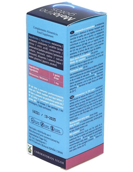 Melatina (Meladormo) 30Ml. de Tegor