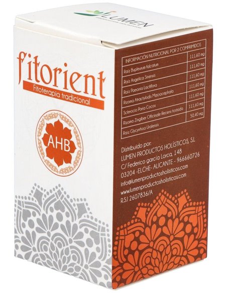 A.H.B. Armoniza Higado-Bazo 60Comp. Fitorient de Lumen