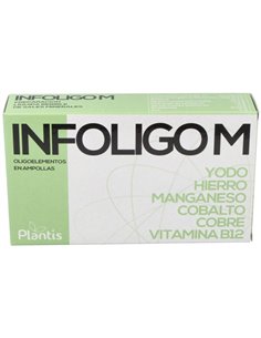 Infoligo M (Fe-Cu-Co-I-Mn) 20 Amp. de Artesania