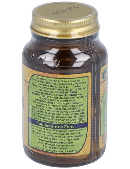 Cardio Bac 30Cap. de Zeus