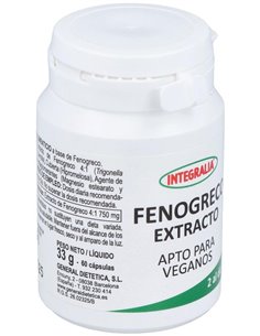 Fenogreco Extracto 60Cap. de Integralia