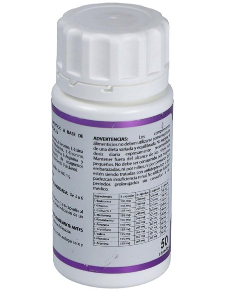 Holomega Aminoacidos Esenciales 50Cap. de Equisalud
