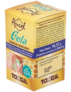 Apicol (Aligel) Gola Plus 24Perlas de Tongil