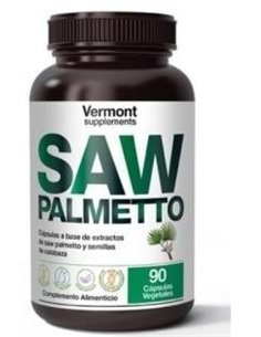 Saw Palmeto 90Vcap. de Vermont Supplements
