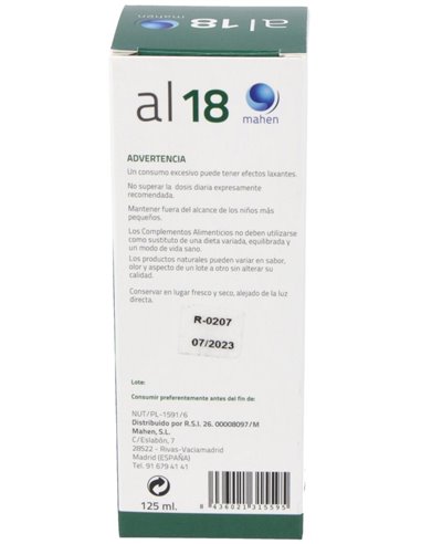 Al-18 Gotas 125Ml. de Mahen