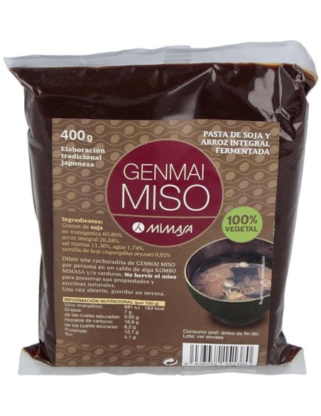 Genmai Miso 400Gr. de Mimasa