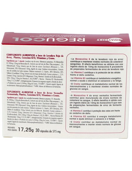 Regucol 30Cap. de Waydiet Natural Products