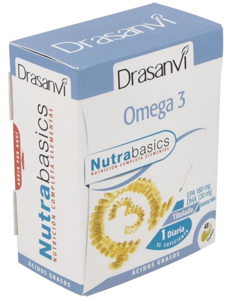 Nutrabasics Omega 3 48Perlas de Drasanvi