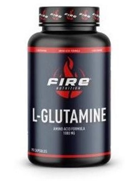 L-Glutamine 1000Mg 90Cap. de Fire Nutrition