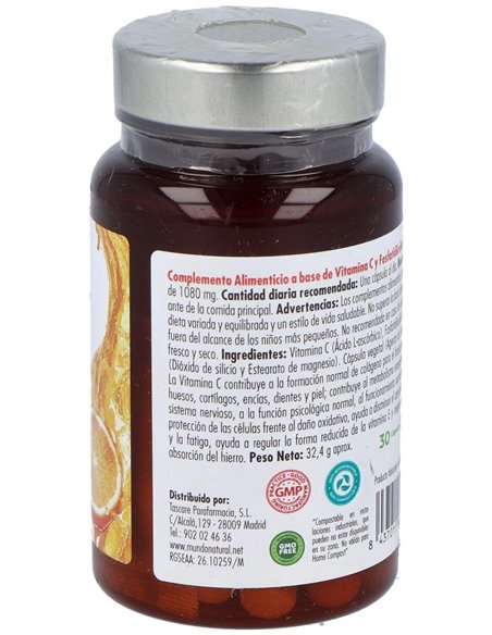 Vitanano C 1062 Vitamina C Liposomada 30Cap. de Mundonatural