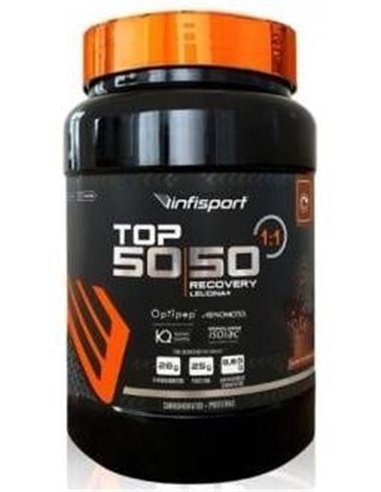 Infisport Top 50/50 Recovery 1:1 Chocolate 1,2Kg de Infisport