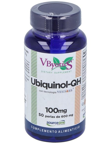 Ubiquinol Qh +Vesisorb 50Perlas de Vbyotics