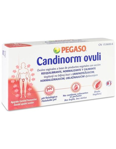 Candinorm pro 10 Ovulos Vaginales de Pegaso