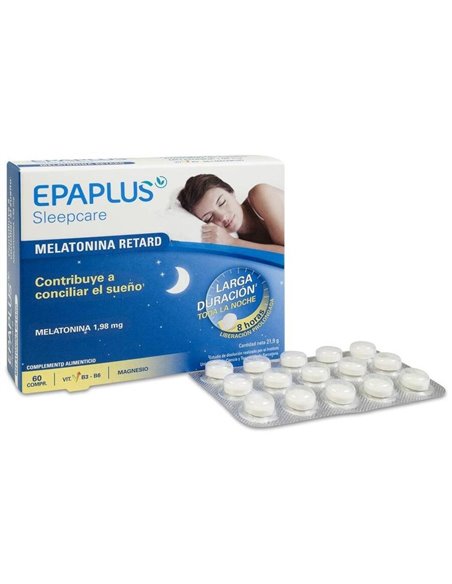 Epaplus Melatonina Retard-Triptofano 60Comp de Epa Plus