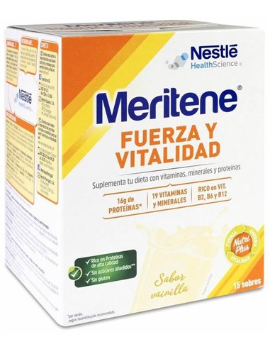 Fuerza y Vitalidad Drink 6 Pack Vainilla 6x125ml. de Meritene